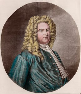 Retrato de Friedrich Handel de Unknown artist