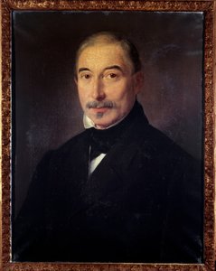 Retrato de Gaetan Brizzi, trompista italiano de Unknown artist