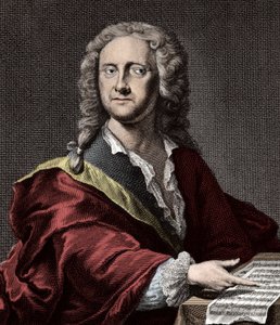 Retrato de Georg Philipp Telemann (1681-1767), compositor alemán de Unknown artist