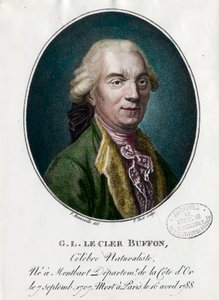 Retrato de George Louis Le Clerc, Conde de Buffon de Unknown artist