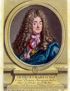 Retrato de Georges Marechal, primer cirujano del rey. Grabado del siglo XVIII. Colección privada