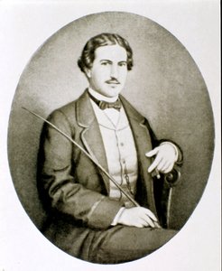 Retrato de Gigio Caroli, amante de Giuseppina Raimondi, segunda esposa de Giuseppe Garibaldi. Colección privada de Unknown artist
