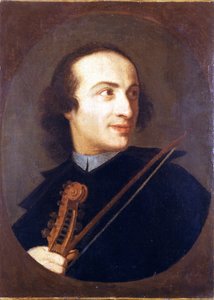 Retrato de Giuseppe Tartini (1692 - 1770), violinista y compositor italiano. Museo del Castello. Milán de Unknown artist