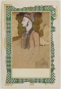 Retrato de Ibrahim Adil Shah II, de Bijapur (¿d.1626?) de Unknown artist
