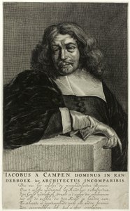 Retrato de Jacob van Campen de Unknown artist