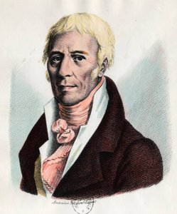 Retrato de Jean Baptiste Lamarck (1744-1829), naturalista francés de Unknown artist