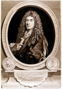Retrato de Jean Baptiste Lully (Giovanni Battista Lulli) (1632-1687). de Unknown artist