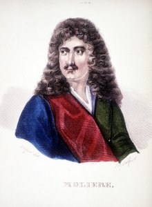 Retrato de Jean Baptiste Pocquelin, conocido como “Molière” (1622-1673) de Unknown artist