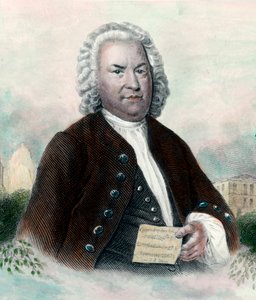 Retrato de Johann Sebastian Bach de Unknown artist