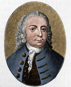 Retrato de Johann Christian Günther. Poeta alemán (1695 - 1723). Grabado. de Unknown artist