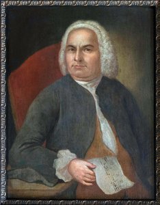 Retrato de Johann Sebastian Bach de Unknown artist