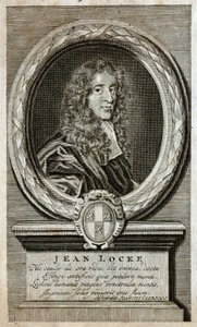 Retrato de John Locke (1632 - 1704), filósofo inglés