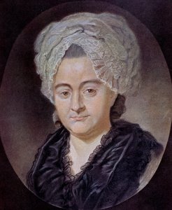 Retrato de Katharina Elisabeth Textor (dibujo)