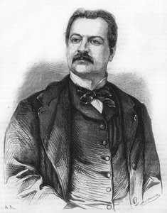 Retrato de Lambert Thiboust. Autor dramático. 1826-1867. de Unknown artist