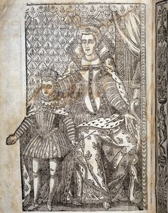 Retrato de Luis XIII niño y María de Médici de Unknown artist
