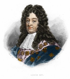Retrato de Luis XIV (1638 - 1715), Rey de Francia. de Unknown artist