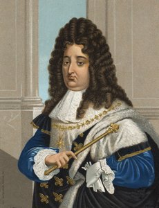 Retrato de Luis XIV (1638-1715), Rey de Francia. Después de “Hombres y Mujeres célebres”. Barcelona 1877. de Unknown artist