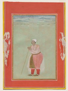 Retrato de Maharajá Rai Singh de Bikaner (reinó entre 1574 y 1612) de Unknown artist