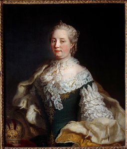 Retrato de María Teresa de Austria Habsburgo-Lorena (María Teresa I de Hungría) de Unknown artist
