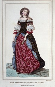 Retrato de María - Ana - Cristina de Baviera. Múnich de Unknown artist