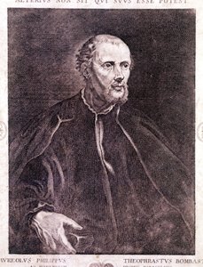 Retrato de Philippus Aureolus Theophrastus Bombastus von Hohenheim Paracelsus de Unknown artist