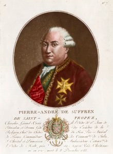 Retrato de Pierre Andre de Suffren de Saint Tropez de Unknown artist