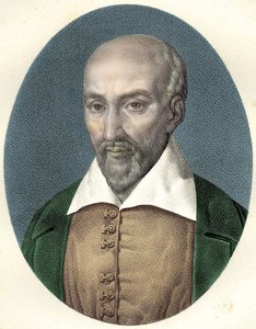 Retrato de Pierre Charron (1541-1603) moralista francés