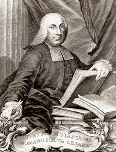 Retrato de Pietro Trapassi, llamado Pietro Metastasio (Metastase) (1698-1782) poeta y libretista italiano de Unknown artist