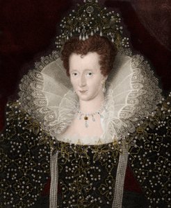 Retrato de la Reina Isabel I de Inglaterra (1533-1603) de Unknown artist