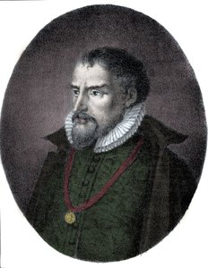 Retrato de Roland de Lassus (Orlandus o Orlando di Lasso, circa 1531-1594), compositor franco-flamenco