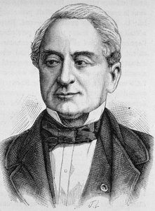 Retrato de Schneider. Grabado de finales del siglo XIX en “Histoire de France” de H. Martin