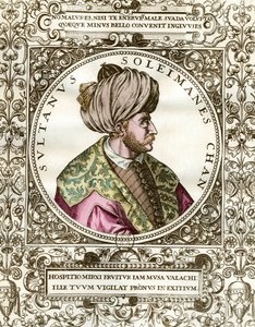 Retrato de Solimán el Magnífico (1494 - 1566) Sultán Otomano de Unknown artist
