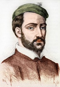 Retrato de Théodore Géricault, pintor francés (1791 - 1824) - en “L