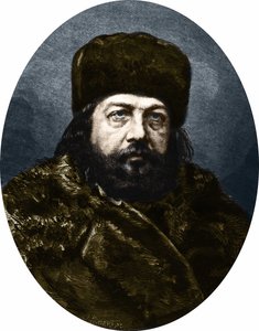 Retrato de Théophile Gautier, poeta, novelista y crítico de arte francés (1811-1872).