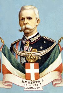 Retrato de Humberto I, rey de Italia