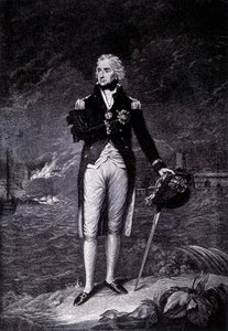 Retrato del Vizconde Horatio Nelson (1758 - 1805), Almirante Británico de Unknown artist
