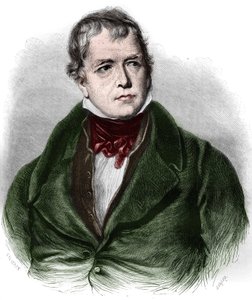 Retrato de Walter Scott (1771-1832), poeta y novelista escocés de Unknown artist