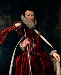 Retrato de William Cecil Barón de Burghley de Unknown artist