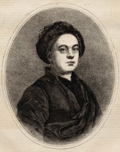 Retrato de William Hogarth (1697 - 1764), pintor y grabador inglés de Unknown artist