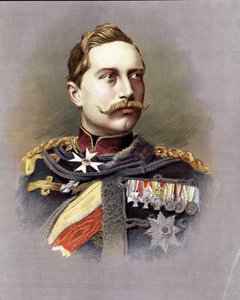 Retrato de Guillermo II (1859 - 1941) de Unknown artist