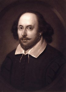 Retrato de William Shakespeare (1564 - 1616) de Unknown artist