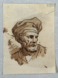 Retrato de un Hombre con Gorro de Unknown artist