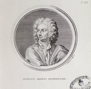 Retrato del compositor italiano Attilius Ariosti de Unknown artist