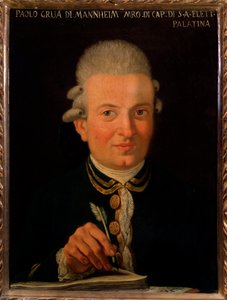 Retrato del compositor italiano Paolo Grua (1754-1833) de Unknown artist