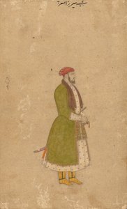 Retrato del cortesano Mirza Muizz