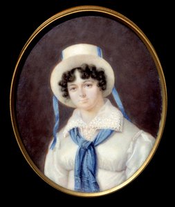 Retrato de la aventurera inglesa Sophie Dawes, Baronesa de Feucheres (1790-1840), en traje de caza de Unknown artist