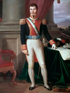 Retrato del Emperador Mexicano Agustín Iturbide de Unknown artist