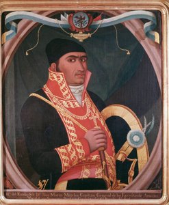 Retrato del patriota mexicano María Morelos (1765-1815) de Unknown artist