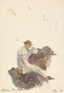 Hombre portugués (Madeira), enero de 1868 de Unknown artist