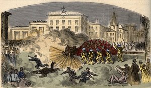 Procesión de la dragona la Tarasca en Tarascón, sur de Francia - Procesión de la Tarasca en Tarascón - grabado en “PATRIE” - DESCRIPCIÓN PICTURESQUE DE FRANCIA EN 6 VOLÚMENES POR LUCIEN HUARD - finales del siglo XIX de Unknown artist